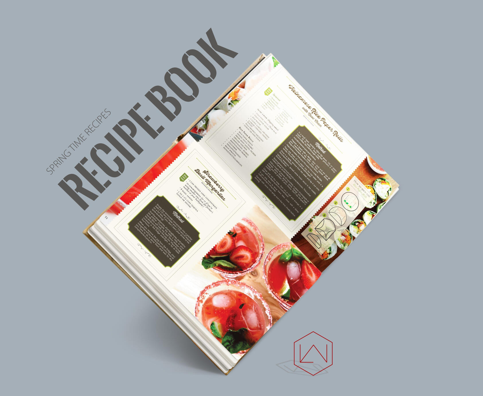 Recipe Book Layout